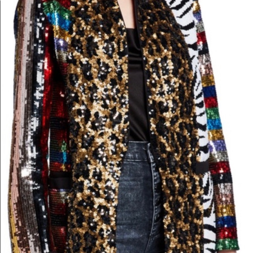 Sequin Kylie Blazer